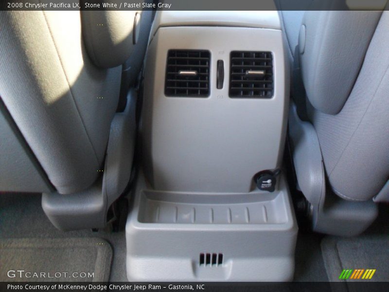 Stone White / Pastel Slate Gray 2008 Chrysler Pacifica LX