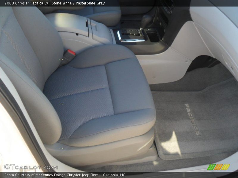 Stone White / Pastel Slate Gray 2008 Chrysler Pacifica LX