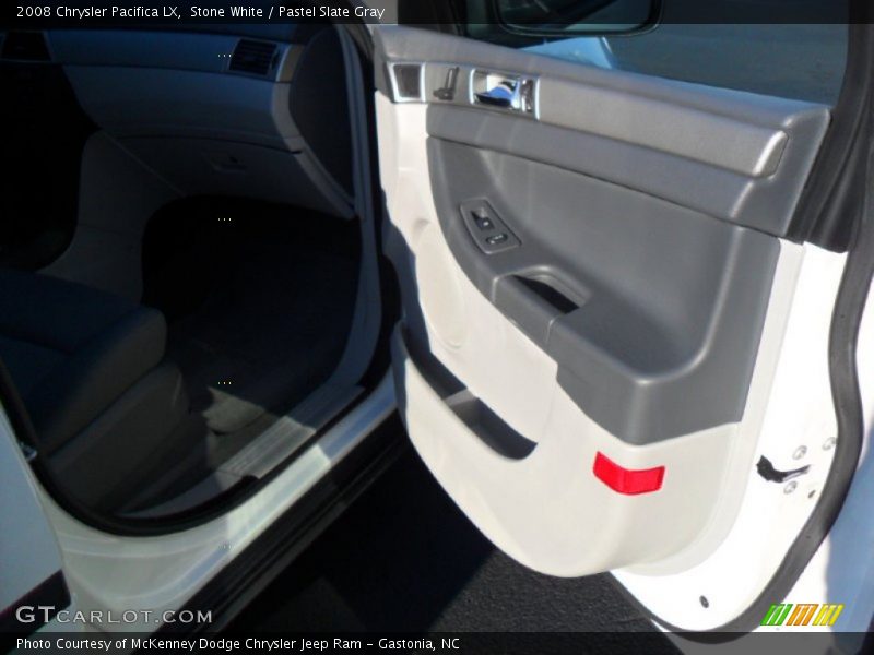 Stone White / Pastel Slate Gray 2008 Chrysler Pacifica LX