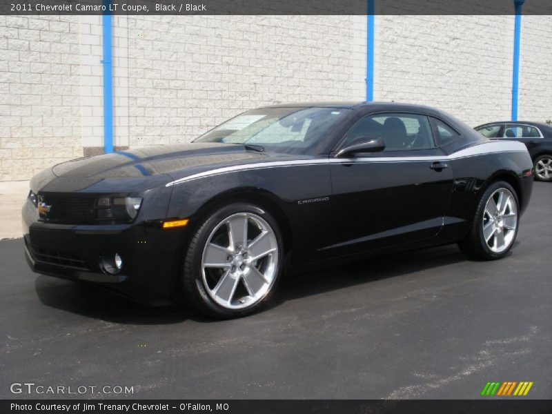 Black / Black 2011 Chevrolet Camaro LT Coupe