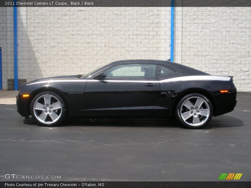 Black / Black 2011 Chevrolet Camaro LT Coupe