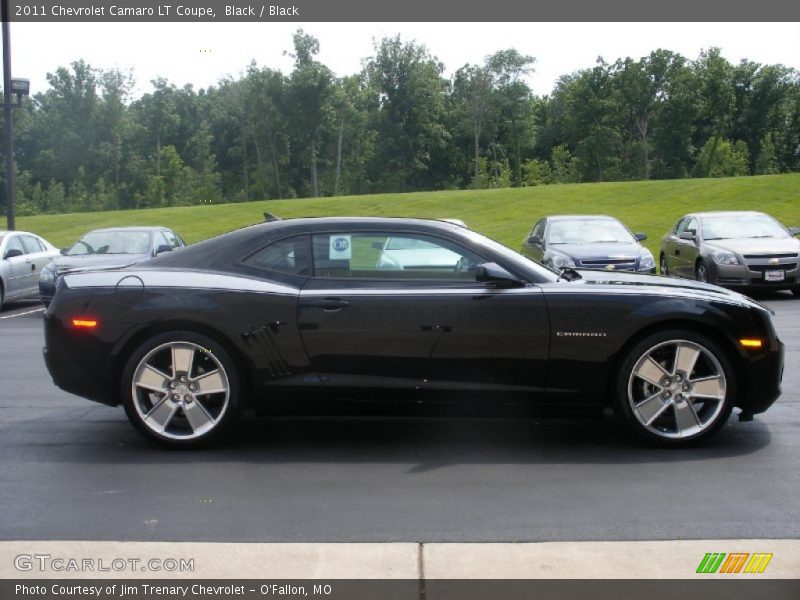 Black / Black 2011 Chevrolet Camaro LT Coupe