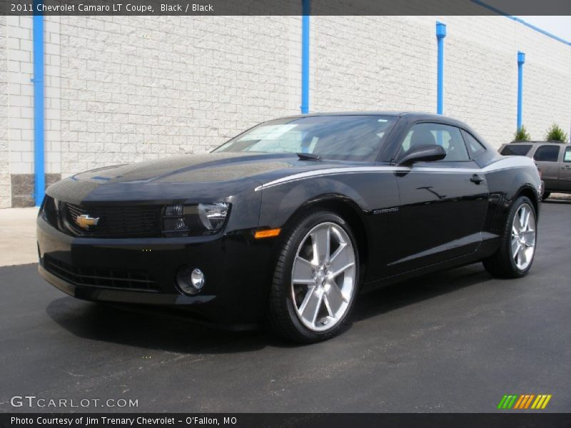 Black / Black 2011 Chevrolet Camaro LT Coupe