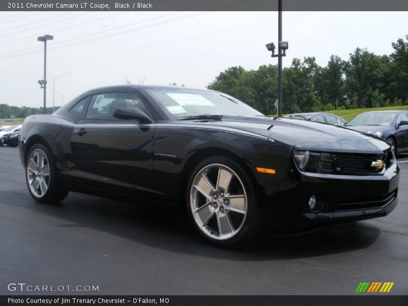 Black / Black 2011 Chevrolet Camaro LT Coupe