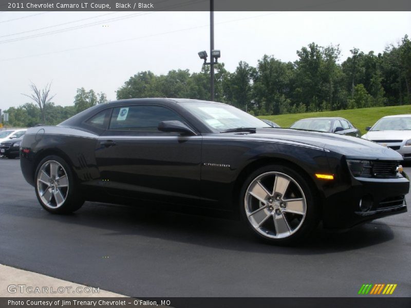 Black / Black 2011 Chevrolet Camaro LT Coupe