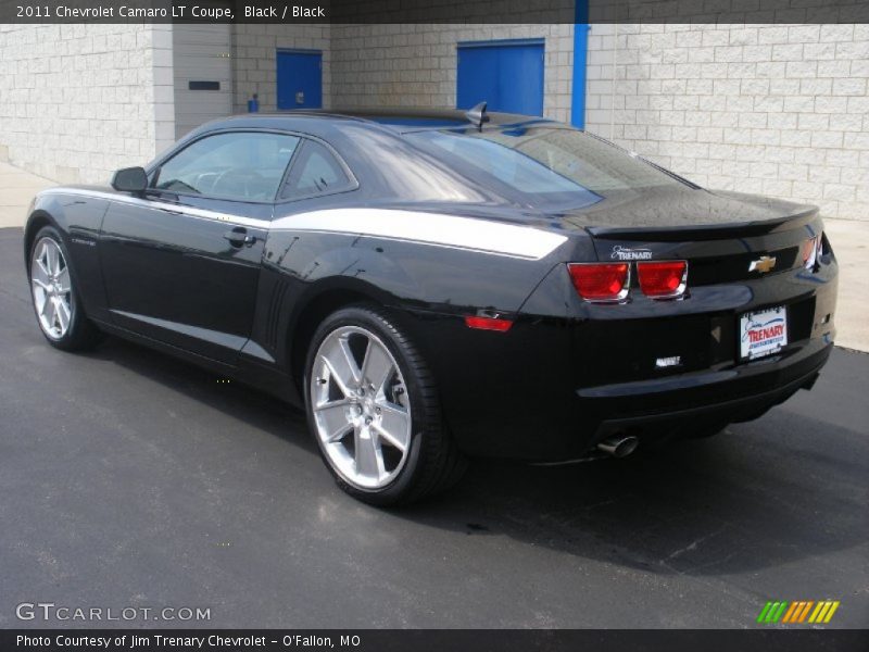 Black / Black 2011 Chevrolet Camaro LT Coupe