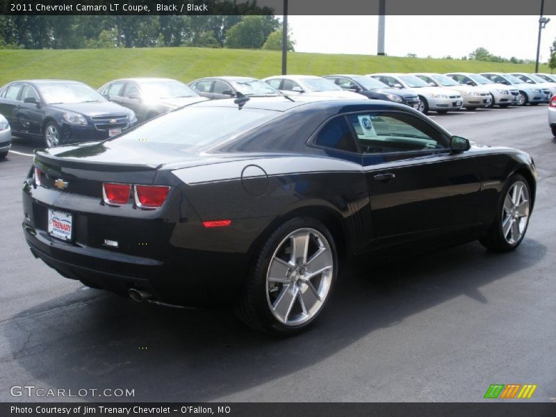 Black / Black 2011 Chevrolet Camaro LT Coupe