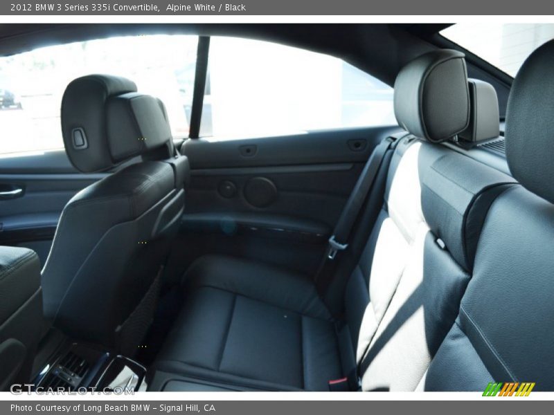 Alpine White / Black 2012 BMW 3 Series 335i Convertible