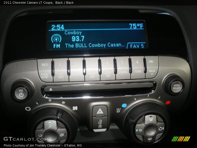 Audio System of 2011 Camaro LT Coupe