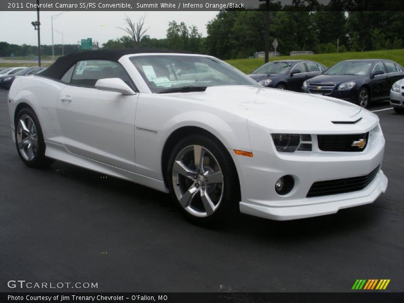  2011 Camaro SS/RS Convertible Summit White