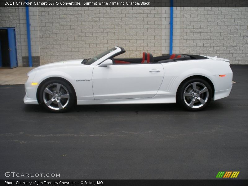  2011 Camaro SS/RS Convertible Summit White