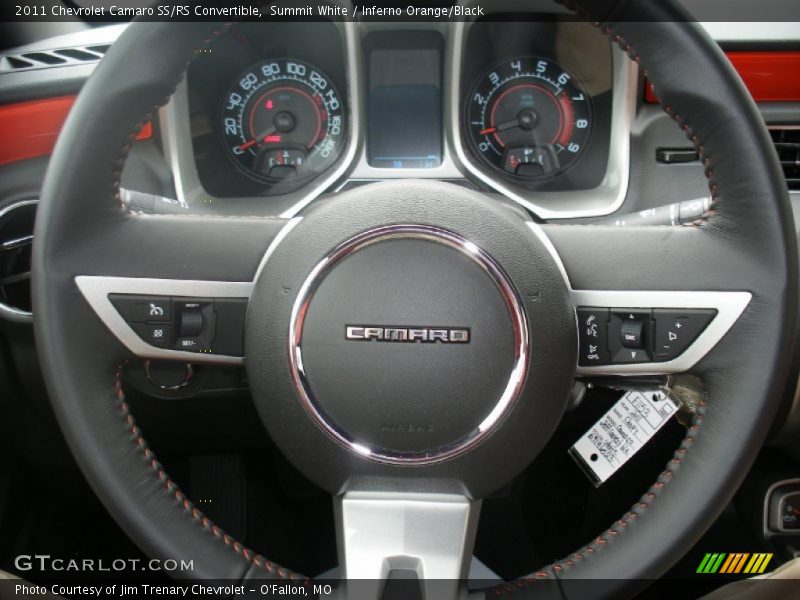  2011 Camaro SS/RS Convertible Steering Wheel