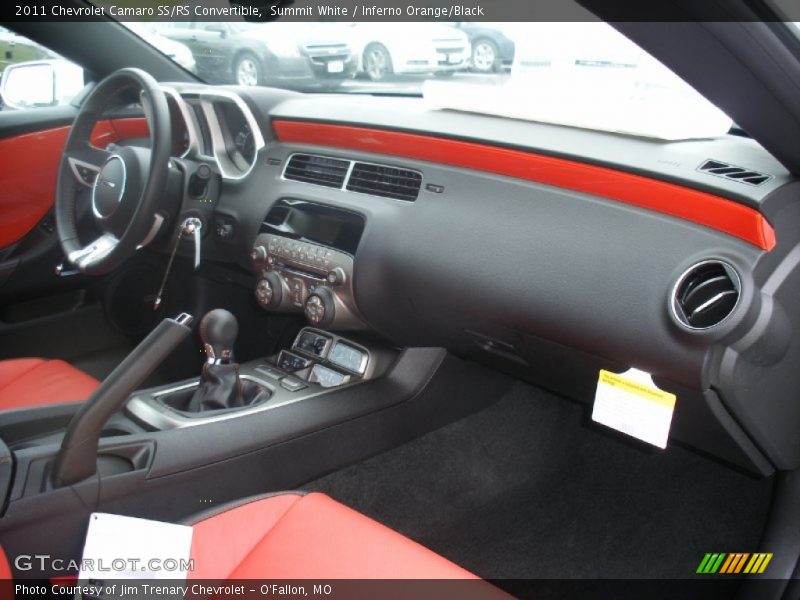 Dashboard of 2011 Camaro SS/RS Convertible