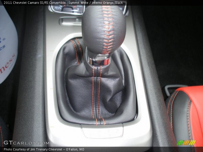  2011 Camaro SS/RS Convertible 6 Speed Manual Shifter
