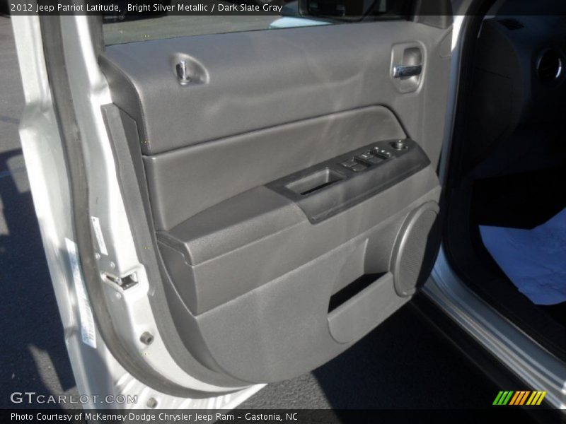 Bright Silver Metallic / Dark Slate Gray 2012 Jeep Patriot Latitude