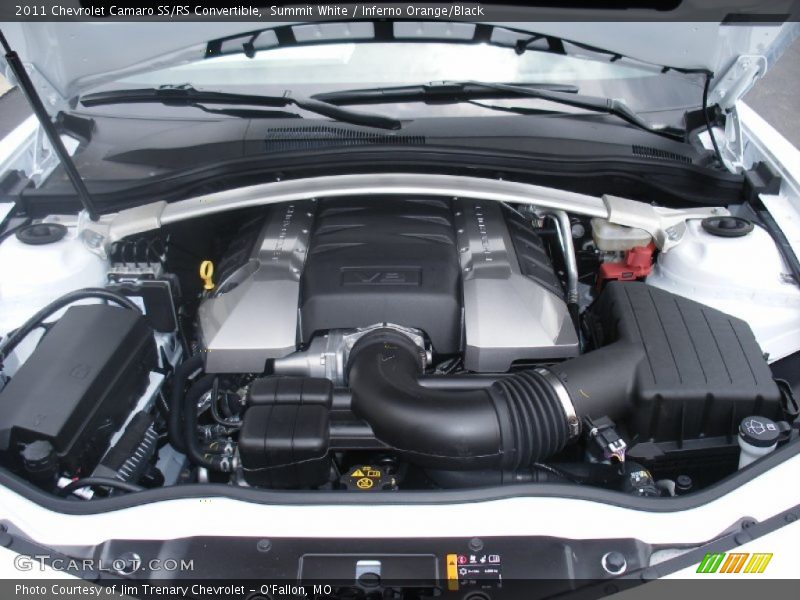  2011 Camaro SS/RS Convertible Engine - 6.2 Liter OHV 16-Valve V8