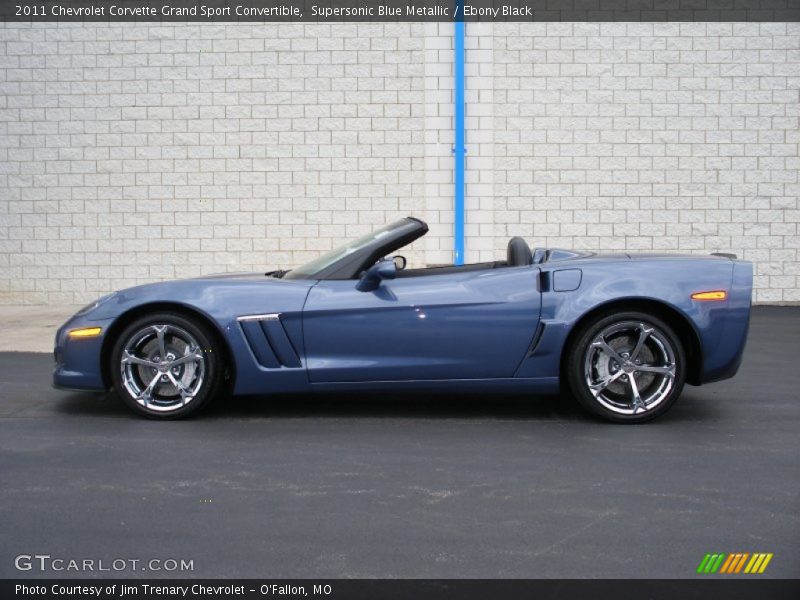  2011 Corvette Grand Sport Convertible Supersonic Blue Metallic