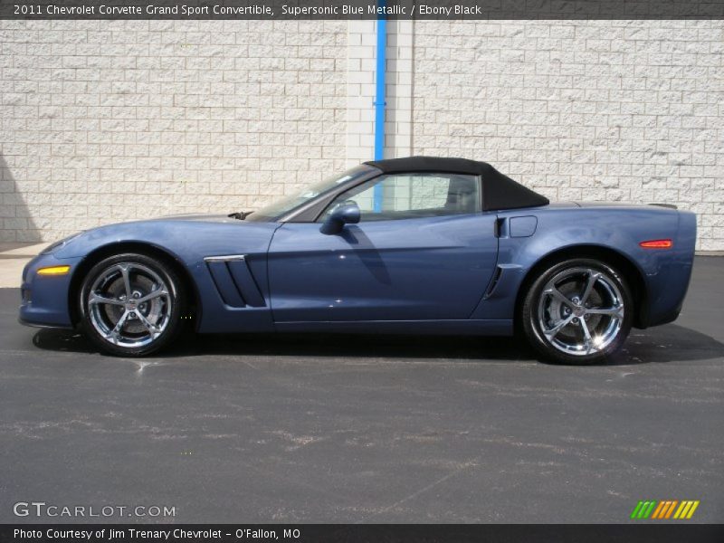  2011 Corvette Grand Sport Convertible Supersonic Blue Metallic