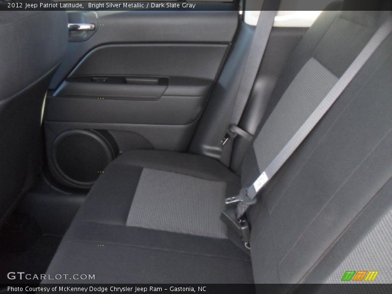 Bright Silver Metallic / Dark Slate Gray 2012 Jeep Patriot Latitude
