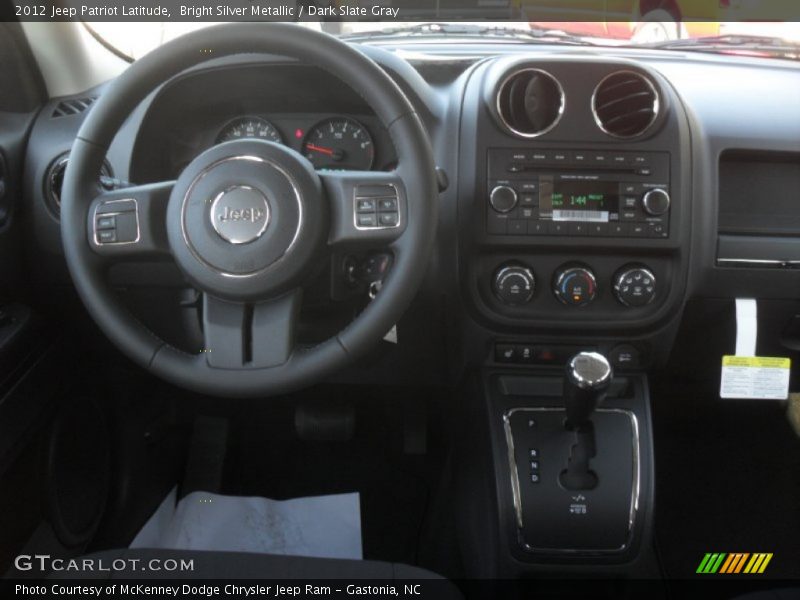 Bright Silver Metallic / Dark Slate Gray 2012 Jeep Patriot Latitude