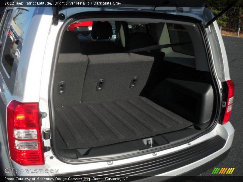 Bright Silver Metallic / Dark Slate Gray 2012 Jeep Patriot Latitude