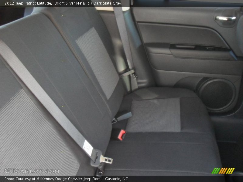 Bright Silver Metallic / Dark Slate Gray 2012 Jeep Patriot Latitude