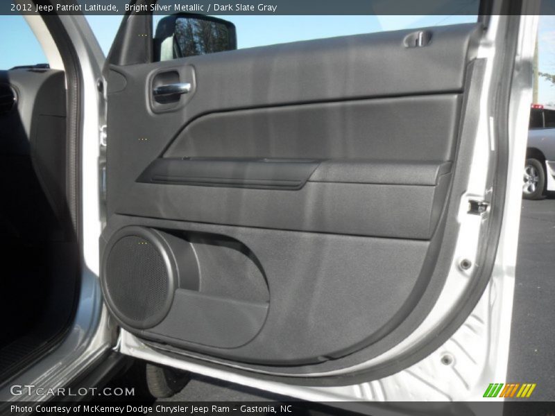Bright Silver Metallic / Dark Slate Gray 2012 Jeep Patriot Latitude