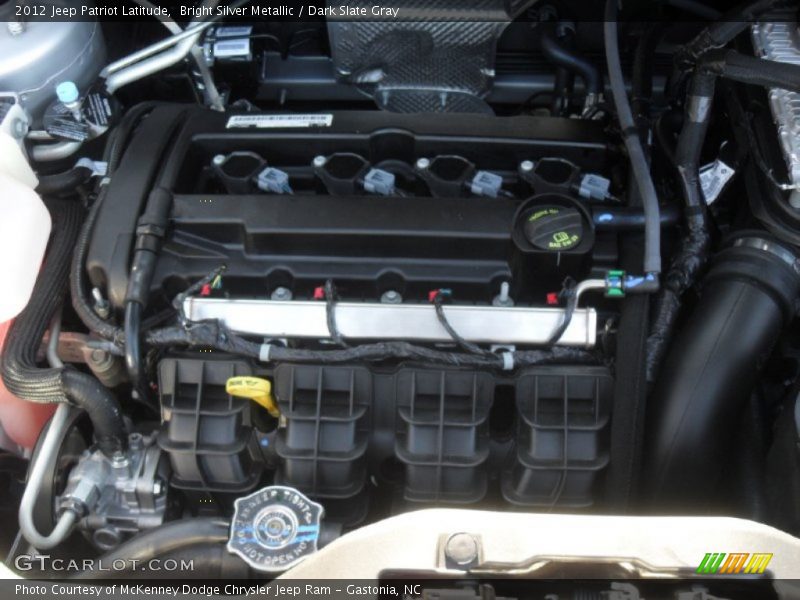 Bright Silver Metallic / Dark Slate Gray 2012 Jeep Patriot Latitude