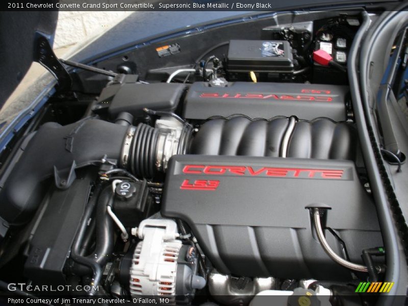  2011 Corvette Grand Sport Convertible Engine - 6.2 Liter OHV 16-Valve LS3 V8