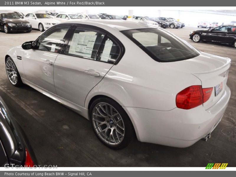  2011 M3 Sedan Alpine White