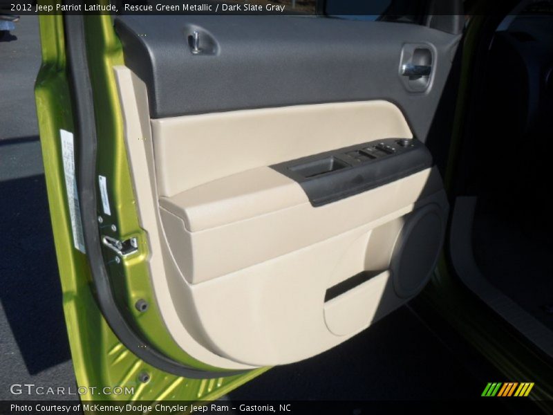 Rescue Green Metallic / Dark Slate Gray 2012 Jeep Patriot Latitude