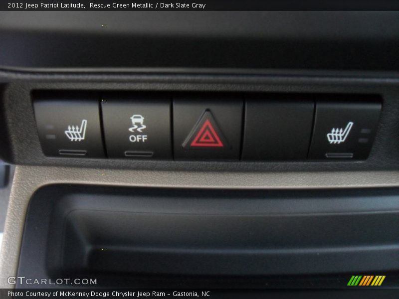 Rescue Green Metallic / Dark Slate Gray 2012 Jeep Patriot Latitude