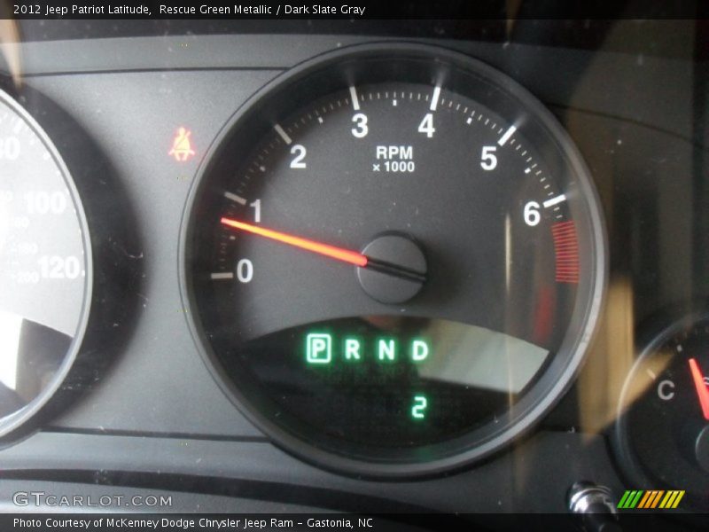 Rescue Green Metallic / Dark Slate Gray 2012 Jeep Patriot Latitude