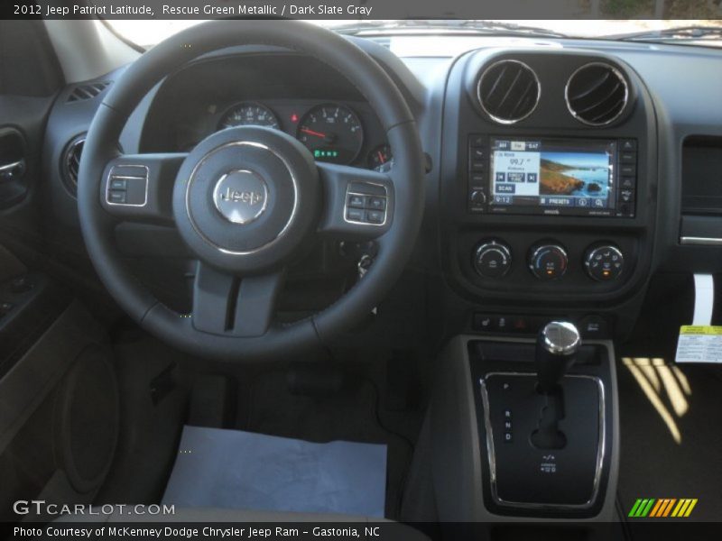Rescue Green Metallic / Dark Slate Gray 2012 Jeep Patriot Latitude