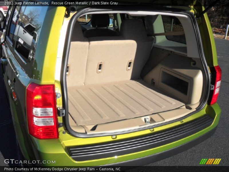 Rescue Green Metallic / Dark Slate Gray 2012 Jeep Patriot Latitude