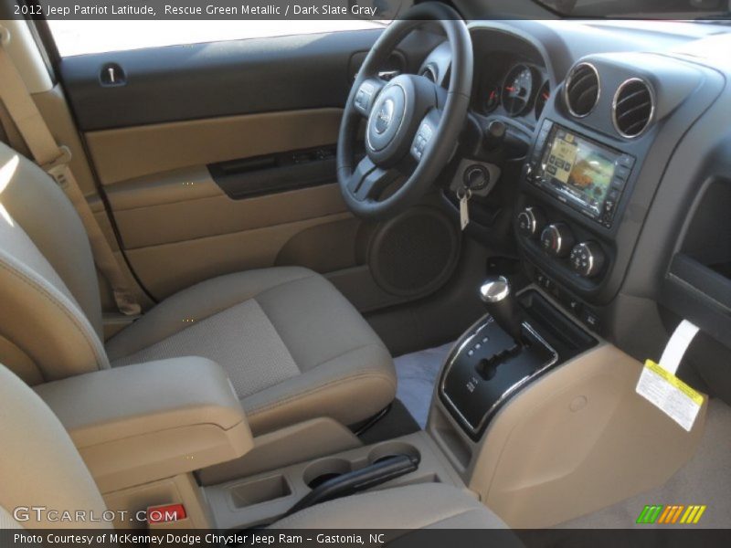 Rescue Green Metallic / Dark Slate Gray 2012 Jeep Patriot Latitude