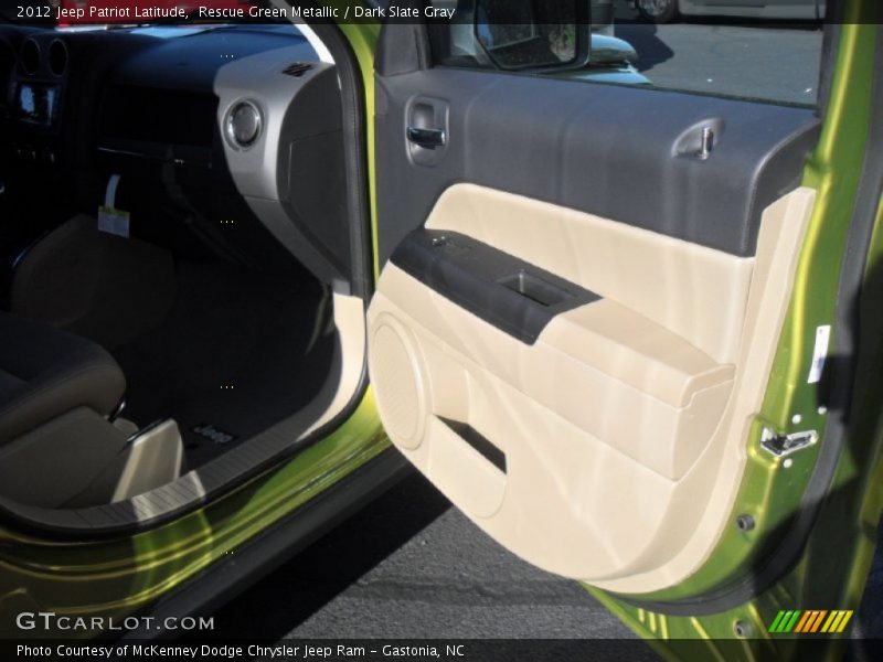 Rescue Green Metallic / Dark Slate Gray 2012 Jeep Patriot Latitude