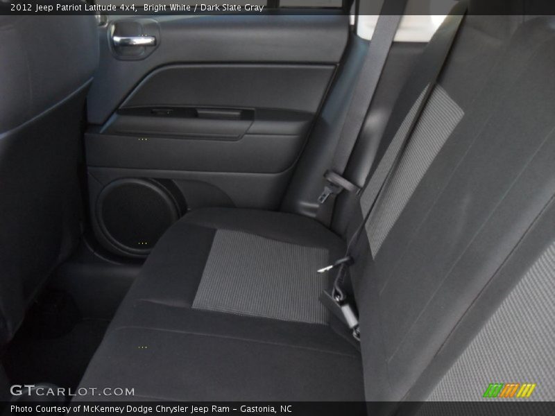 Bright White / Dark Slate Gray 2012 Jeep Patriot Latitude 4x4