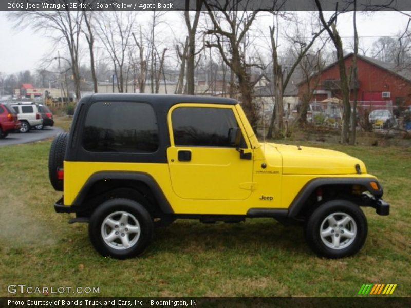  2002 Wrangler SE 4x4 Solar Yellow