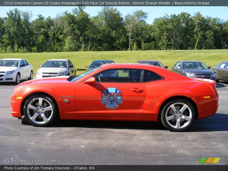  2010 Camaro SS Coupe Indianapolis 500 Pace Car Special Edition Inferno Orange Metallic