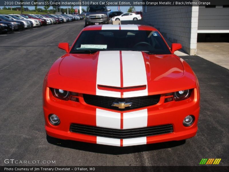  2010 Camaro SS Coupe Indianapolis 500 Pace Car Special Edition Inferno Orange Metallic