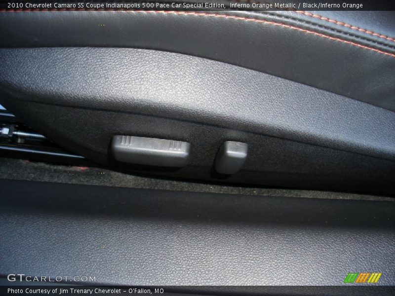Inferno Orange Metallic / Black/Inferno Orange 2010 Chevrolet Camaro SS Coupe Indianapolis 500 Pace Car Special Edition