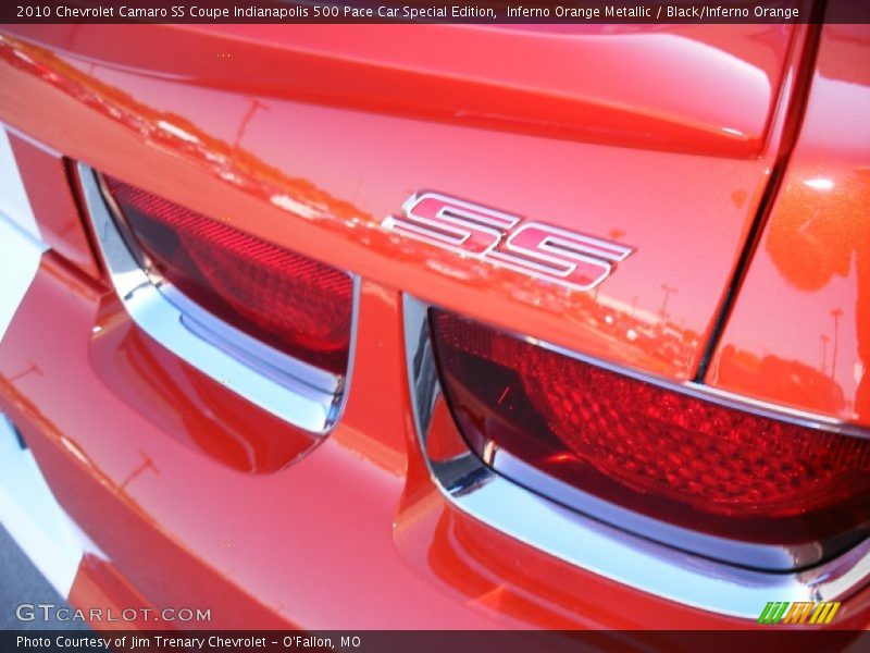  2010 Camaro SS Coupe Indianapolis 500 Pace Car Special Edition Logo