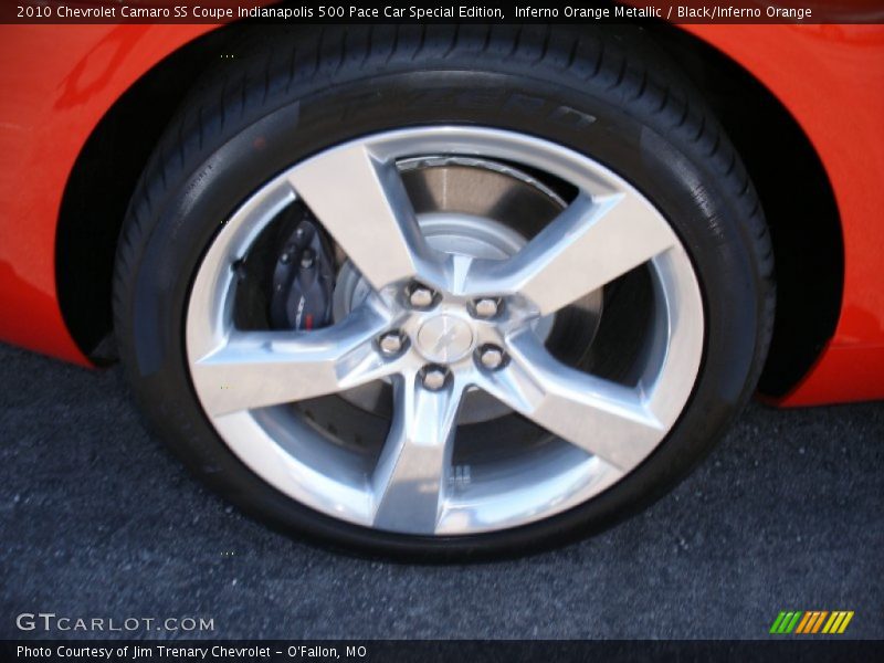 2010 Camaro SS Coupe Indianapolis 500 Pace Car Special Edition Wheel