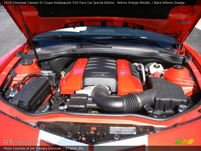  2010 Camaro SS Coupe Indianapolis 500 Pace Car Special Edition Engine - 6.2 Liter OHV 16-Valve V8