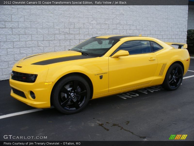  2012 Camaro SS Coupe Transformers Special Edition Rally Yellow