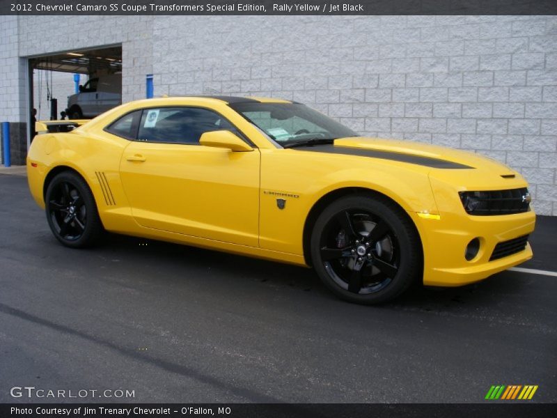  2012 Camaro SS Coupe Transformers Special Edition Rally Yellow