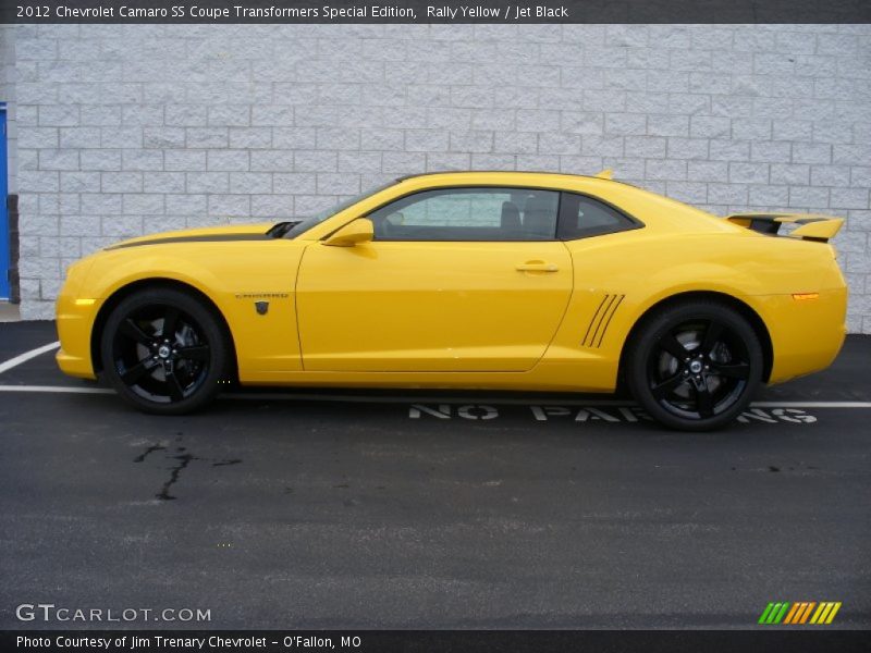  2012 Camaro SS Coupe Transformers Special Edition Rally Yellow