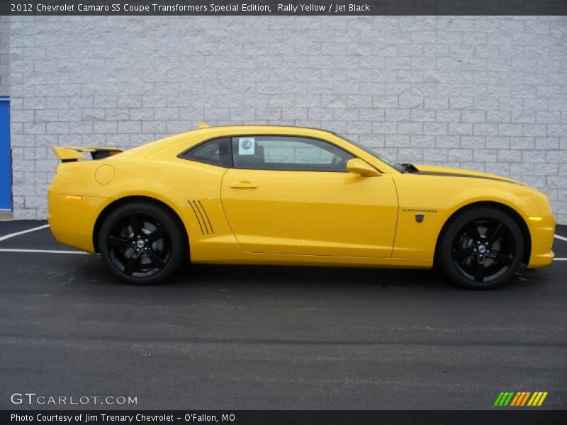  2012 Camaro SS Coupe Transformers Special Edition Rally Yellow