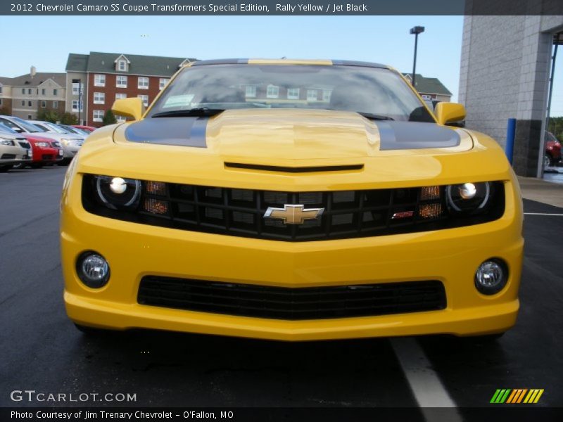 Rally Yellow / Jet Black 2012 Chevrolet Camaro SS Coupe Transformers Special Edition